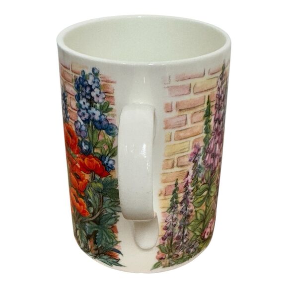 English Garden John Russell Bone China Floral All Over Mug Set of 4 - Picture 8 of 11